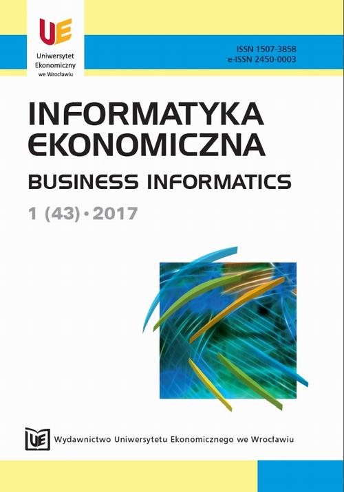 Informatyka Ekonomiczna 1(43)