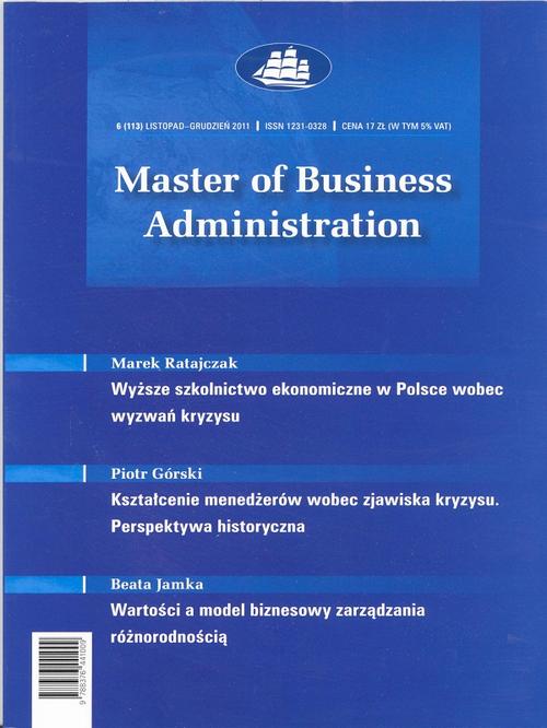 Master of Business Administration - 2011 - 6