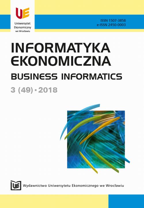 Informatyka Ekonomiczna 3(49)