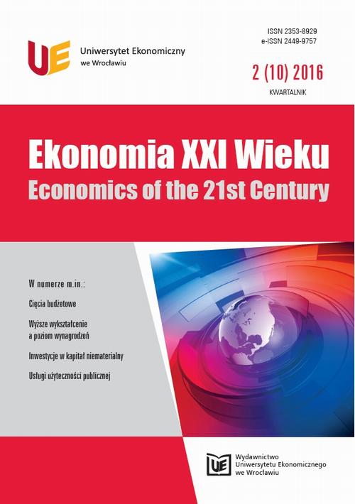 Ekonomia XXI Wieku, nr 2(10)