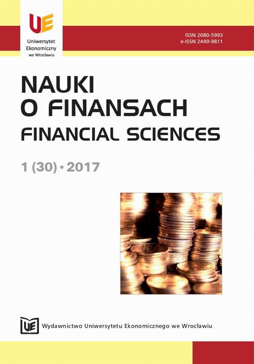 Nauki o Finansach 2017 1(30)