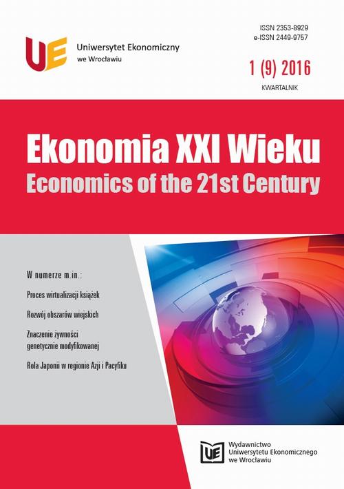 Ekonomia XXI Wieku, nr 1(9)