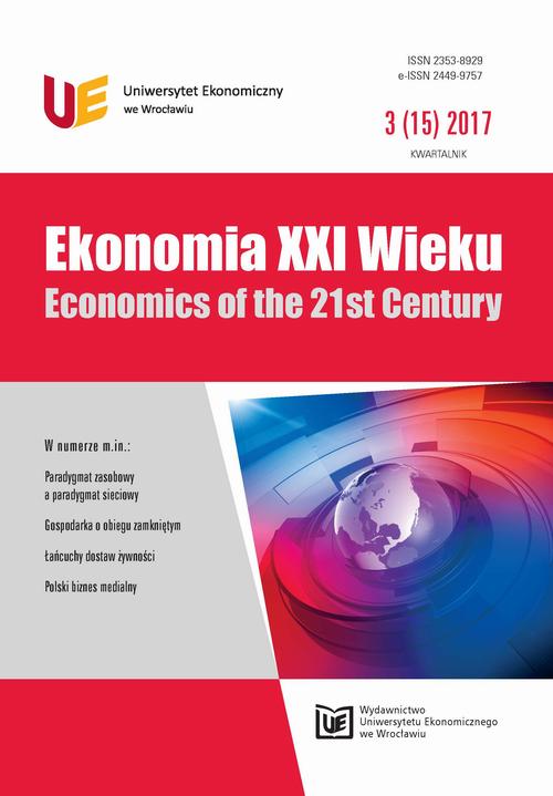 Ekonomia XXI Wieku 3(15)