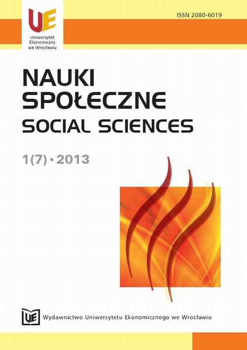 Nauki Społeczne 1(7) 2013