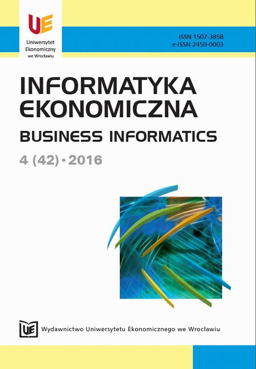 Informatyka Ekonomiczna 4(42)