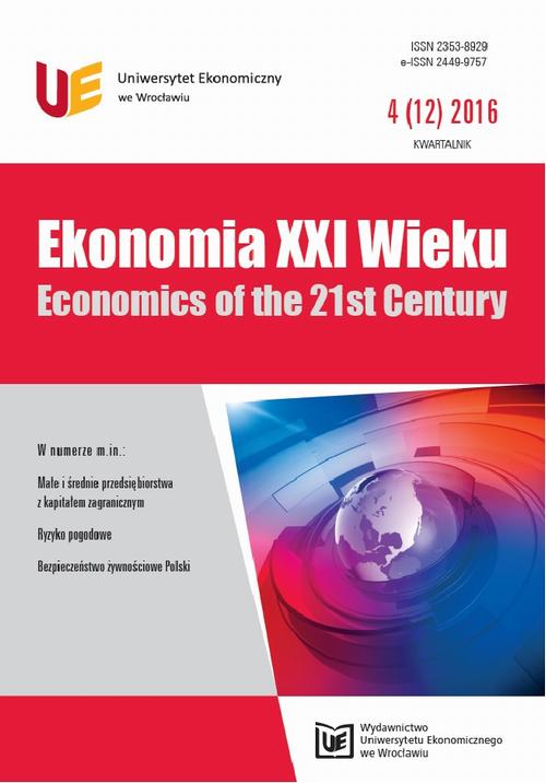 Ekonomia XXI Wieku 4(12)