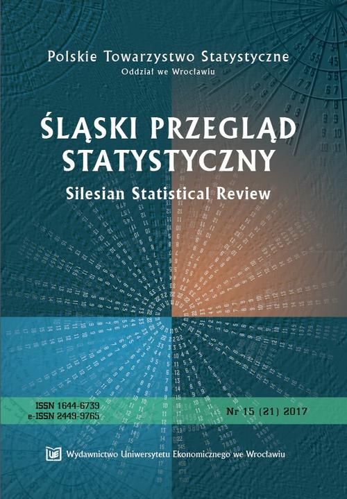 Śląski Przegląd Statystyczny 15(21) 2017