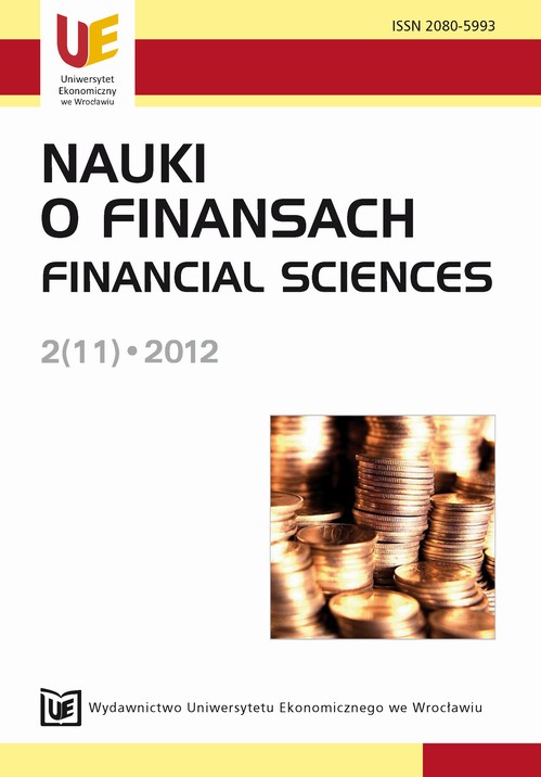 Nauki o Finansach 2(11)