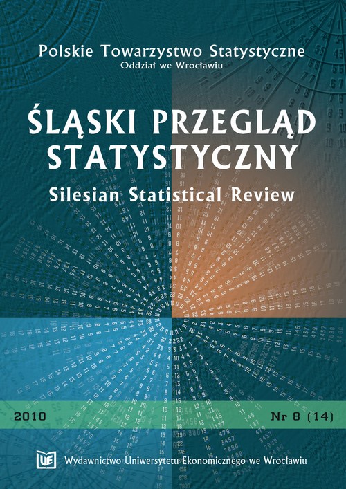 Śląski Przegląd Statystyczny 8 (14)