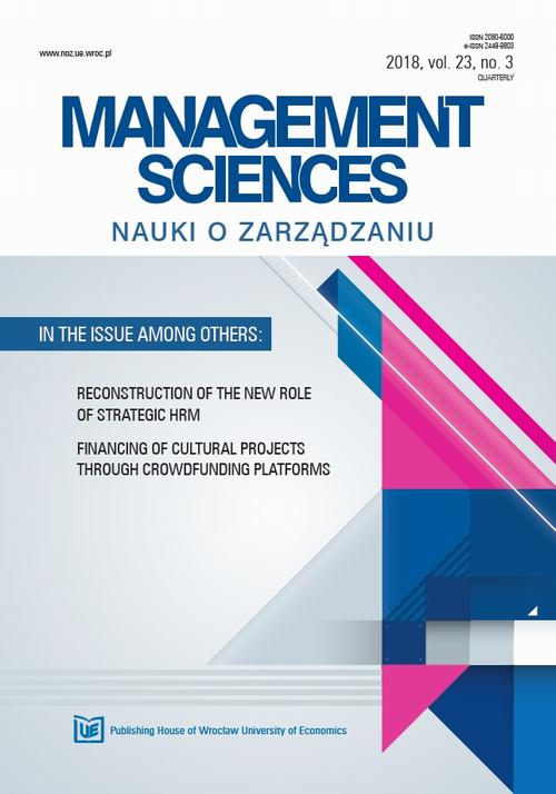 Management Sciences. Nauki o zarządzaniu 23/3