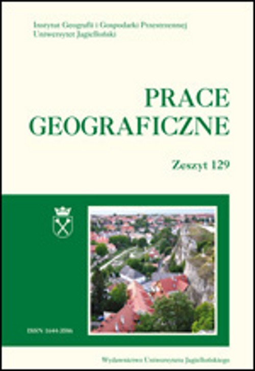 Prace Geograficzne vol 129 (2012)