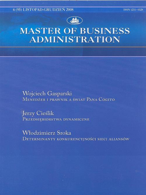 Master of Business Administration - 2008 - 6