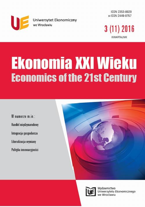 Ekonomia XXI Wieku 3(11)