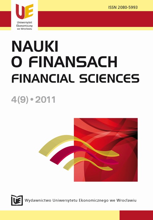 Nauki o Finansach 4(9)