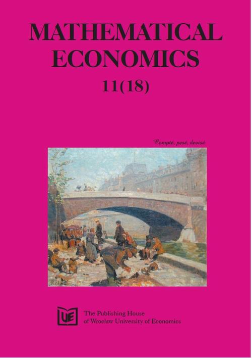 Mathematical Economics 11(8)