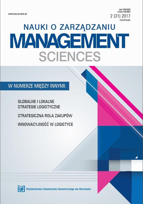 Nauki o Zarządzaniu. Management Sciences 2017 2(31)