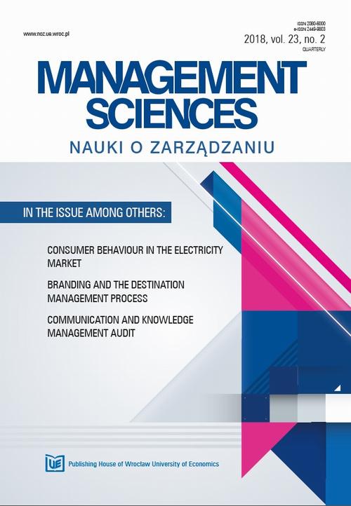 Management Sciences. Nauki o zarządzaniu 23/2