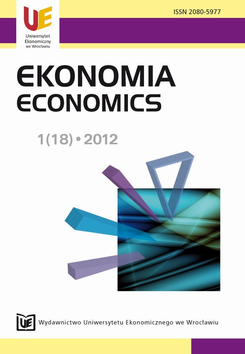 Ekonomia 1(18) 2012