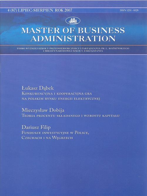 Master of Business Administration - 2007 - 4