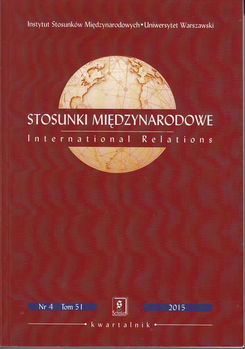 Stosunki Międzynarodowe nr 4(51)/2015