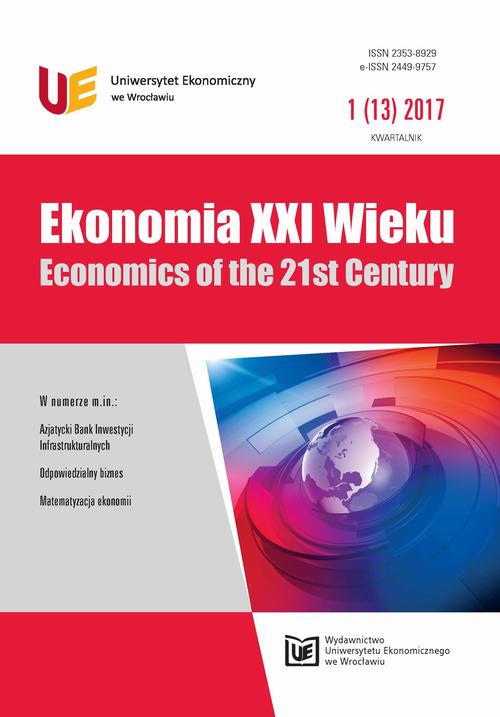 Ekonomia XXI Wieku 1(13)