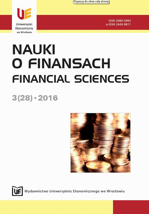 Nauki o Finansach 2016 3(28)