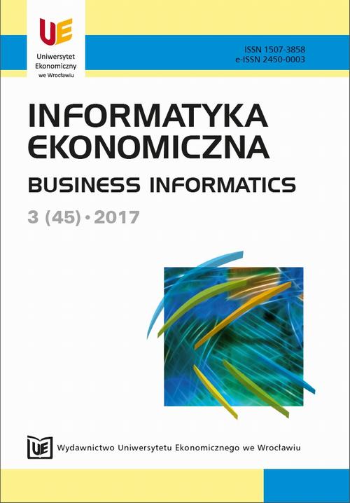 Informatyka Ekonomiczna 3(45)