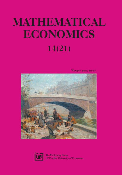 Mathematical Economics 14(21)