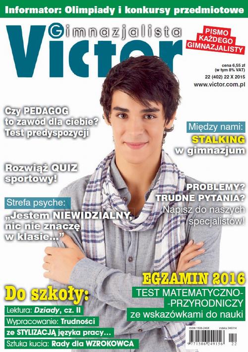 Victor Gimnazjalista 22/2015