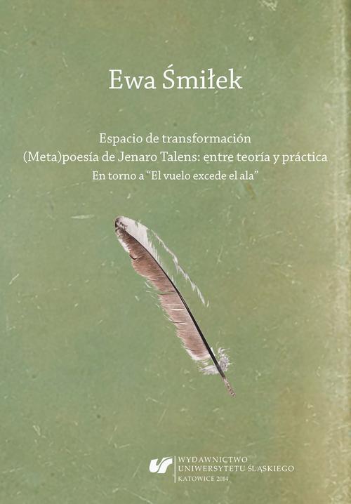 Espacio de transformación. (Meta)poesía de Jenaro Talens: entre teoría y práctica