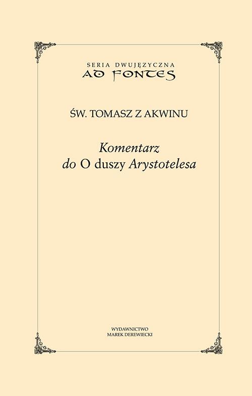 Komentarz do „O duszy” Arystotelesa