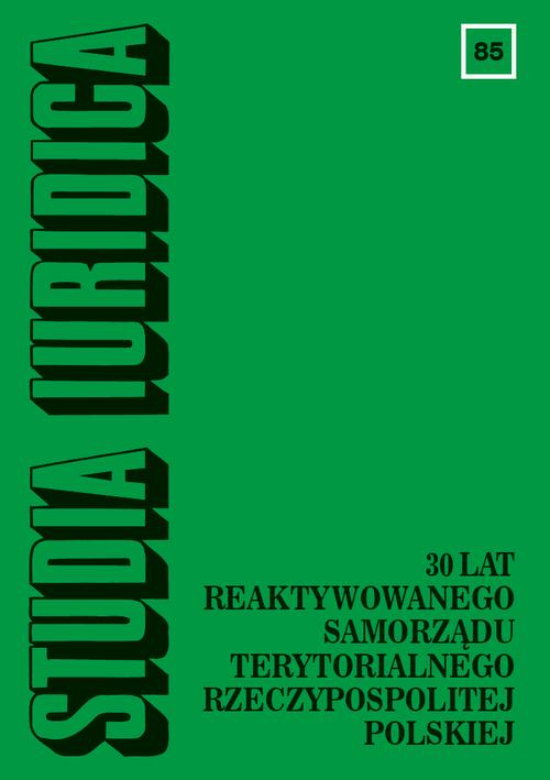 Studia Iuridica, nr 85