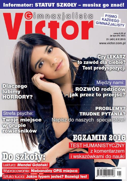 Victor Gimnazjalista 21/2015