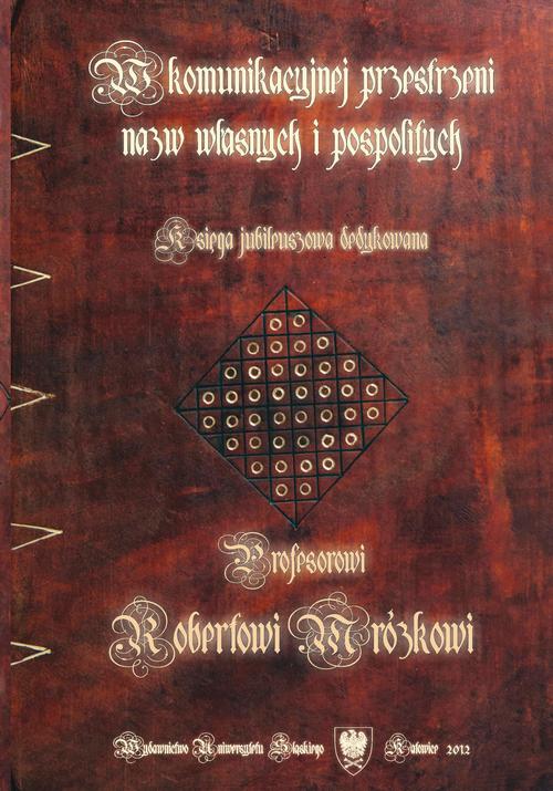 W komunikacyjnej przestrzeni nazw własnych i pospolitych