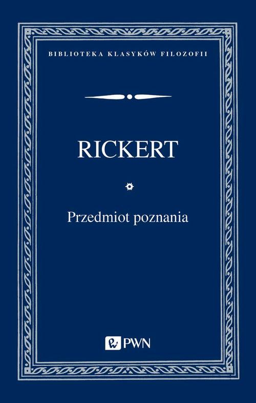Przedmiot poznania