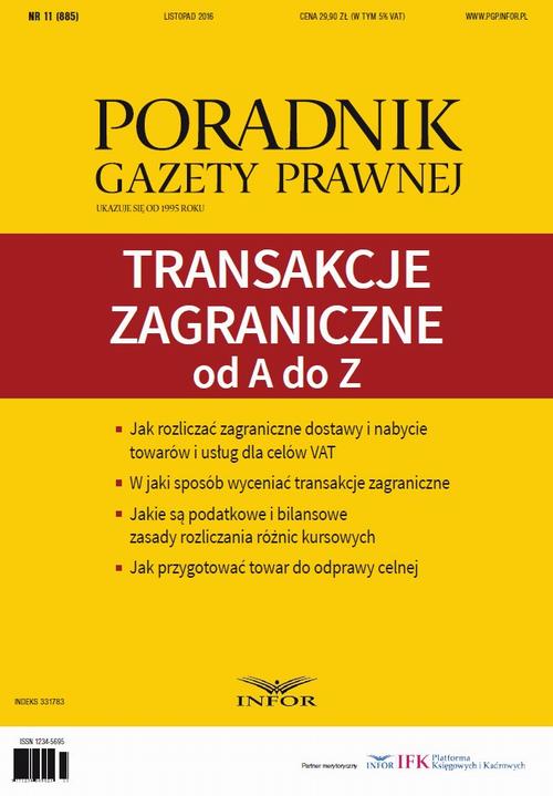 Transakcje zagraniczne od A do Z
