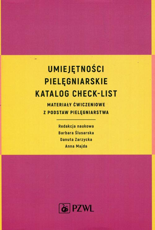 Umiejętności pielęgniarskie katalog check-list