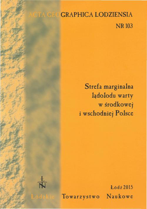Acta Geographica Lodziensia t. 103/2015