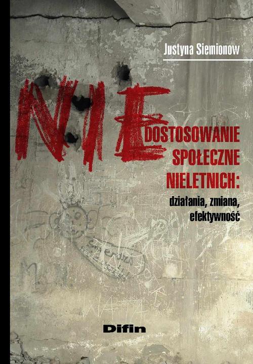 Niedostosowanie społeczne nieletnich. Działania, zmiana, efektywność