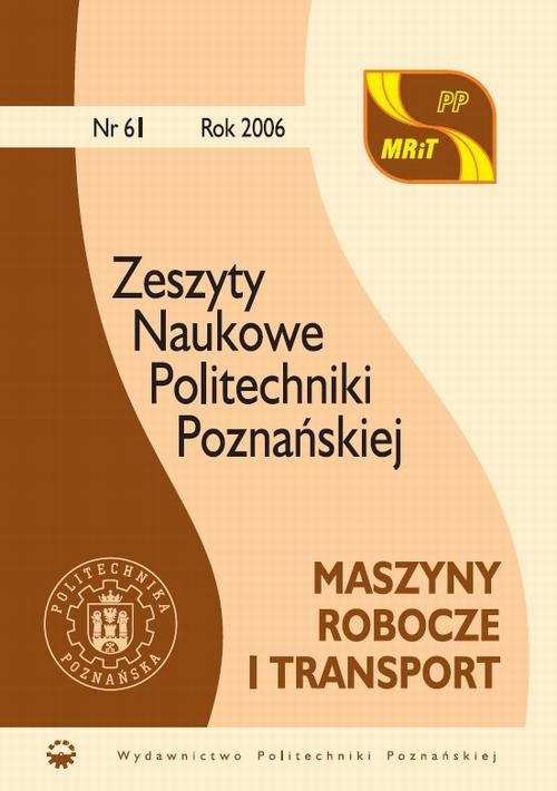Maszyny Robocze i Transport 61/2006