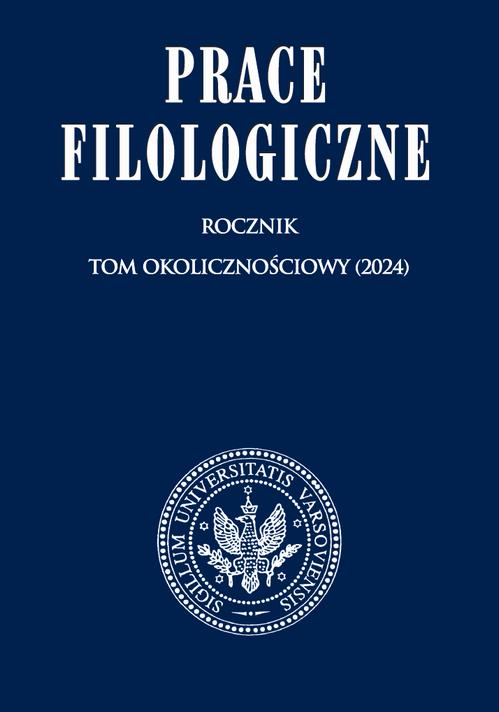Prace Filologiczne (2024)