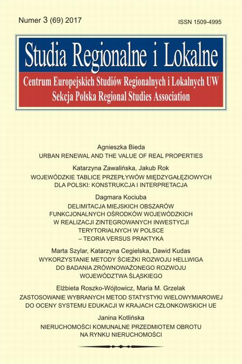 Studia Regionalne i Lokalne nr 3(69)/2017