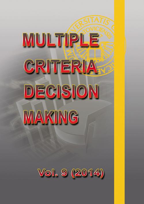 Multiple Criteria Decision Making vol.9 (2014)