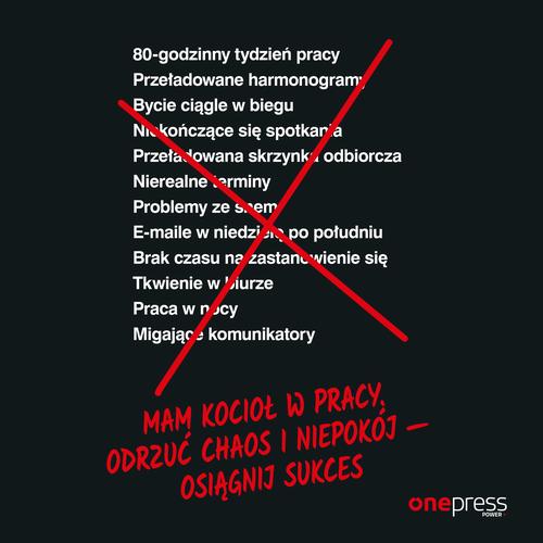 Mam kocioł w pracy. Odrzuć chaos i niepokój - osiągnij sukces