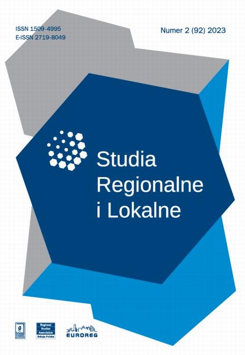 Studia Regionalne i Lokalne nr 2(92)/2023