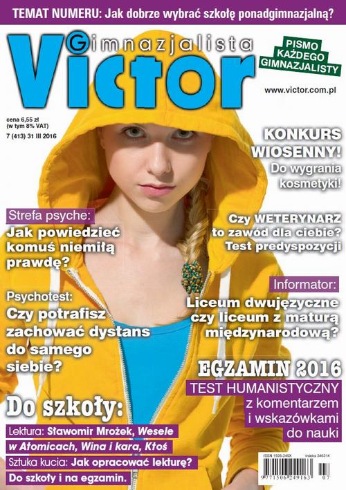 Victor Gimnazjalista 7/2016
