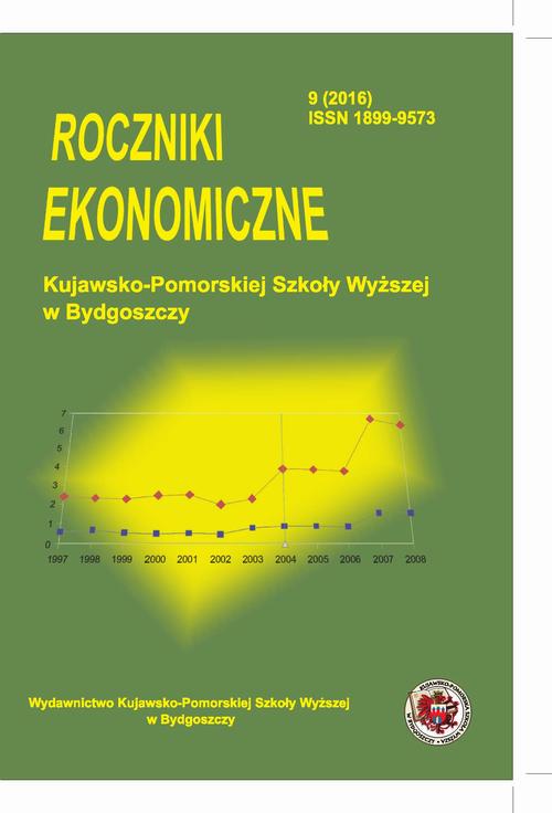 Roczniki Ekonomiczne KPSW w Bydgoszczy 9 (2016)