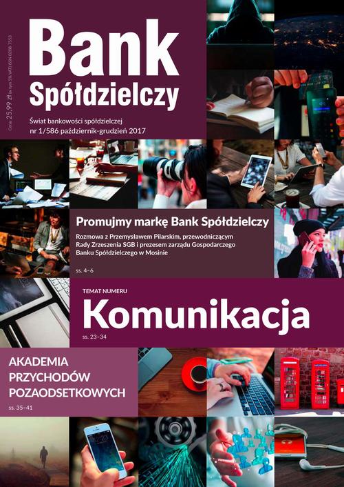 Bank Spółdzielczy 1/586, październik-grudzień 2017