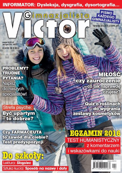 Victor Gimnazjalista 4/2016