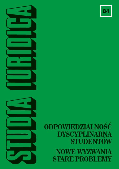 Studia Iuridica, nr 84